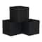 Household Essentials 11" Storage Cubes with Lip Handles, 6ct.